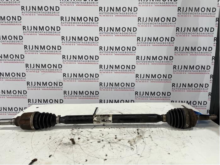 Front drive shaft, right from a Citroën DS3 (SA) 1.6 16V VTS THP 155 2013