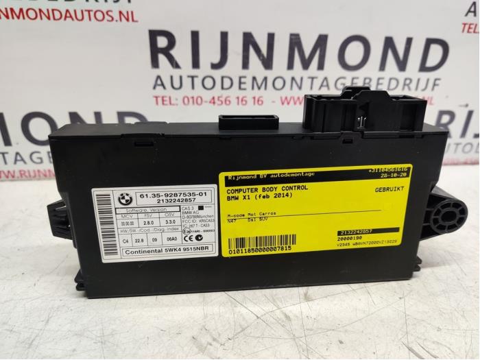 Used Body control computer BMW X1 (E84) sDrive 20d 2.0 16V Price € 40,00 Margin scheme offered by Autodemontage Rijnmond BV