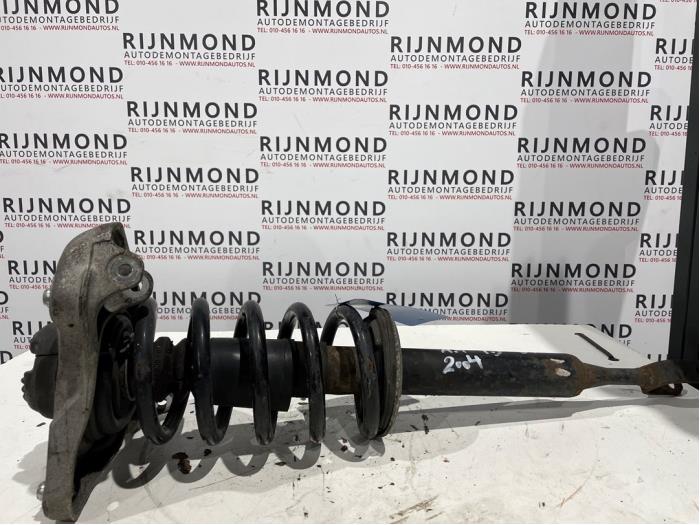Shock absorber with coil spring