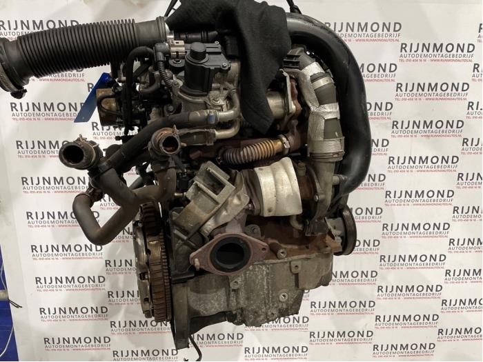 Motor van een Renault Clio III (BR/CR) 1.5 dCi FAP 2012