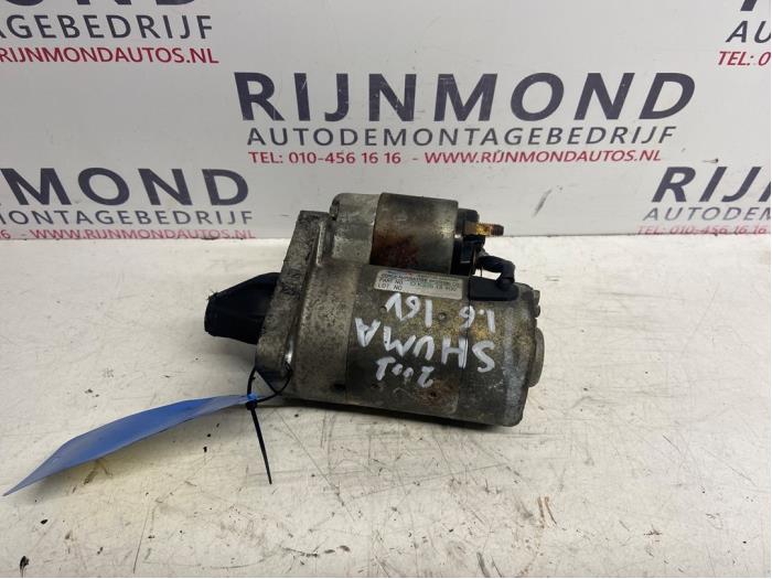 Gebrauchte Anlasser Kia Shuma II 1.6 16V Preis € 10,00 Margenregelung angeboten von Autodemontage Rijnmond BV