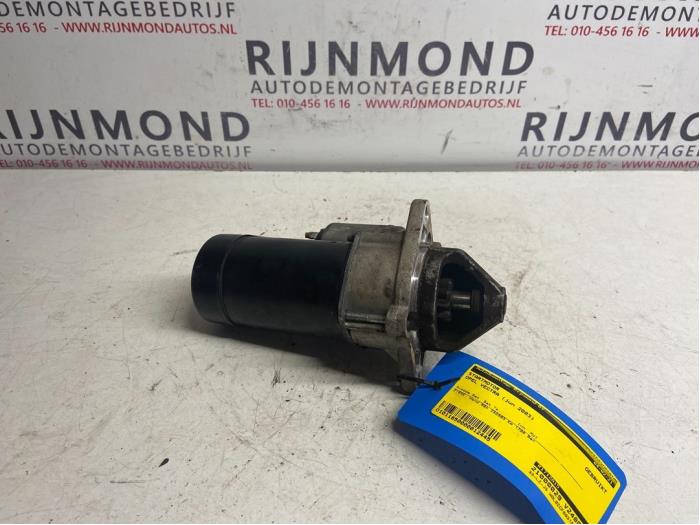 Begagnade Startmotor Opel Vectra C 1.8 16V Pris € 10,00 Marginaltabell erbjuds av Autodemontage Rijnmond BV