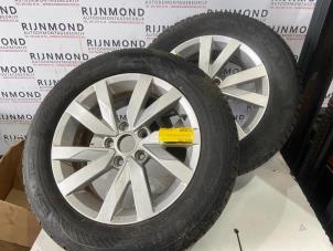 Used Set of wheels + tyres Volkswagen Passat Variant (3G5) 1.6 TDI 16V Price € 450,00 Margin scheme offered by Autodemontage Rijnmond BV