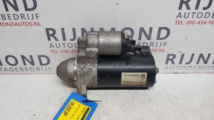 Used Starter Mercedes C Estate (S204) 2.2 C-220 CDI 16V BlueEfficiency Price € 25,00 Inclusive VAT offered by Autodemontage Rijnmond BV