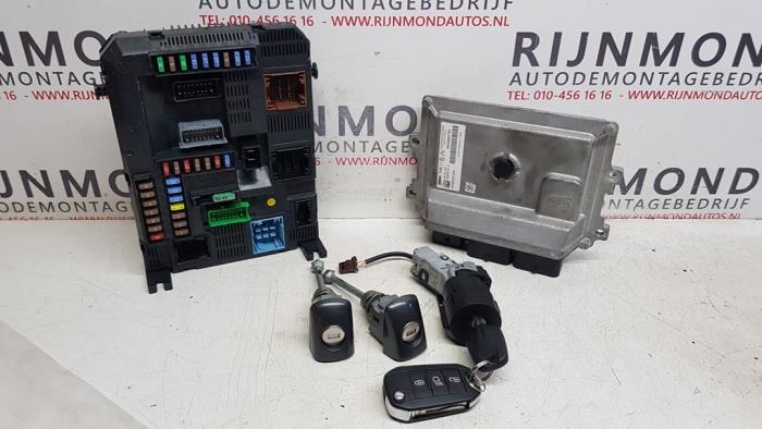 Used Ignition lock + computer Peugeot 208 I (CA/CC/CK/CL) 1.2 Vti 12V PureTech 82 Price € 242,00 Inclusive VAT offered by Autodemontage Rijnmond BV