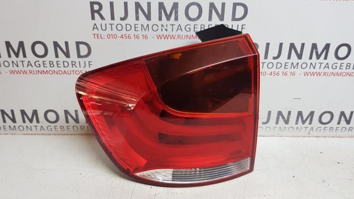 Feu arrière gauche d'un BMW X1 (E84) sDrive 20d 2.0 16V 2012