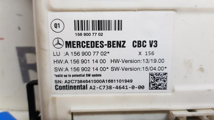Używane Modul Comfort Mercedes A (W176) 2.0 A-45 AMG Turbo 16V 4-Matic Cena € 121,00 Z VAT oferowane przez Autodemontage Rijnmond BV