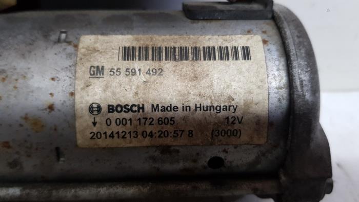 Gebrauchte Anlasser Opel Corsa E 1.3 CDTi 16V ecoFLEX Preis € 10,89 Mit Mehrwertsteuer angeboten von Autodemontage Rijnmond BV