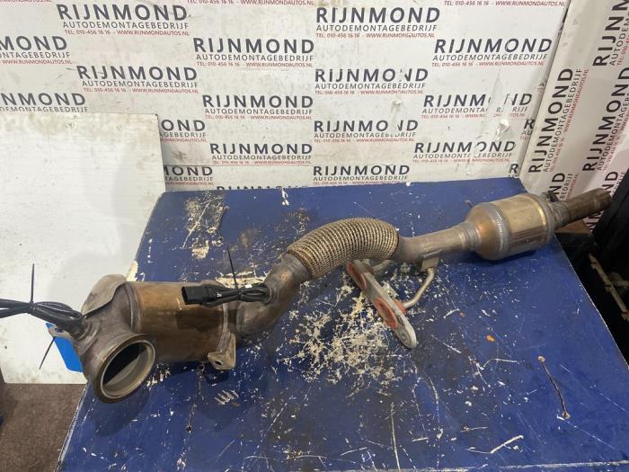 Catalytic converter Volkswagen Polo VI 1.0 TSI 12V BlueMotion 2Q0131723 DKRF