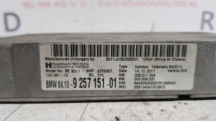Usados Módulo de teléfono BMW 5 serie Touring (F11) 525d xDrive 16V Precio € 175,00 Norma de margen ofrecido por Autodemontage Rijnmond BV