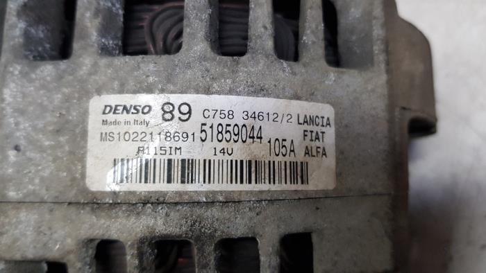 Used Dynamo Fiat 500 (312) 1.2 Price € 24,20 Inclusive VAT offered by Autodemontage Rijnmond BV