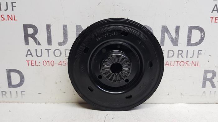 Crankshaft pulley from a Volkswagen Polo VI (AW1) 2.0 GTI Turbo 16V 2019