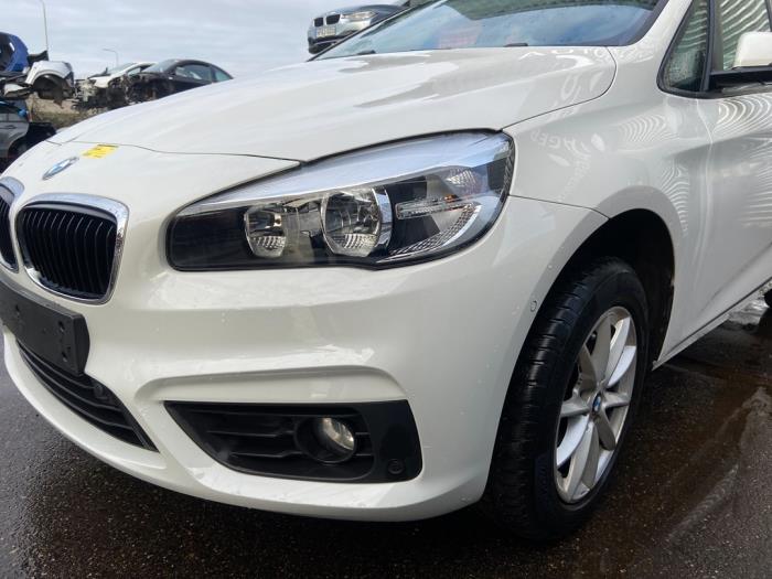 Front end, complete from a BMW 2 serie Gran Tourer (F46) 218i 1.5 TwinPower Turbo 12V 2018