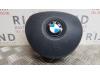 Left airbag (steering wheel) from a BMW 3 serie (E90), 2005 / 2011 318i 16V, Saloon, 4-dr, Petrol, 1.995cc, 105kW (143pk), RWD, N43B20A, 2007-09 / 2011-10, PF51; PF52; VF51; VF52 2011