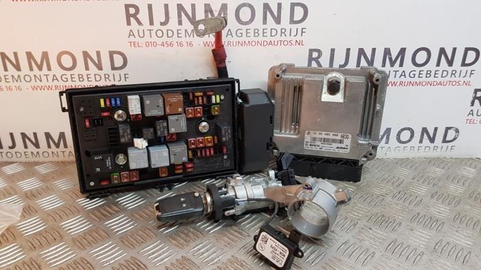 Used Ignition lock + computer Opel Astra J (PC6/PD6/PE6/PF6) 2.0 CDTI 16V 160 Ecotec Price on request offered by Autodemontage Rijnmond BV