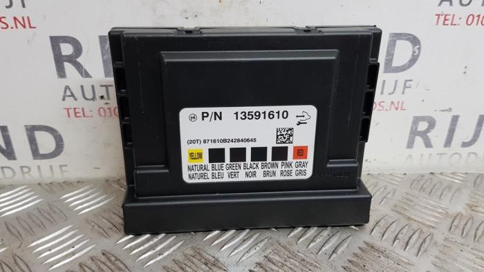 Used Body control computer Opel Astra J (PC6/PD6/PE6/PF6) 2.0 CDTI 16V 160 Ecotec Price € 90,75 Inclusive VAT offered by Autodemontage Rijnmond BV