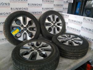 Used Sport rims set + tires Kia Picanto (TA) 1.0 12V Price € 484,00 Inclusive VAT offered by Autodemontage Rijnmond BV