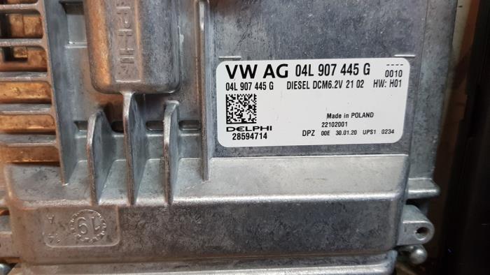 Ignition lock + computer from a Audi Q2 (GAB/GAG) 1.6 30 TDI 16V 2020