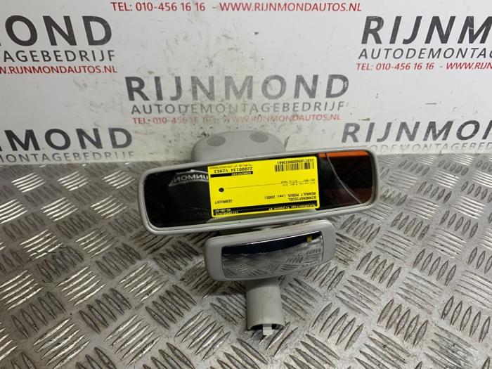 Usados Retrovisor interior Renault Modus/Grand Modus (JP) 1.4 16V Precio € 50,00 Norma de margen ofrecido por Autodemontage Rijnmond BV