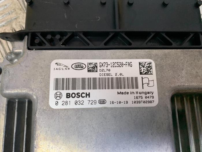 Ignition lock + computer from a Jaguar XE 2.0d 180 16V 2017