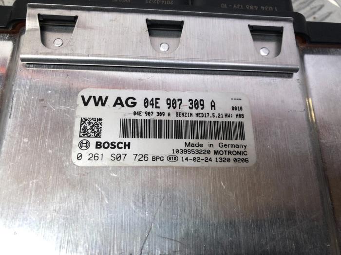 Engine management computer from a Volkswagen Golf VII (AUA) 1.4 TSI 16V 2014