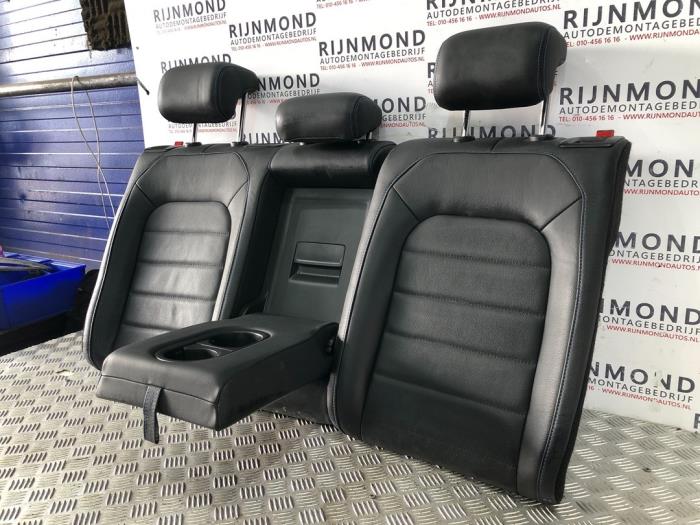 Rear bench seat from a Volkswagen Golf VII (AUA) 1.4 GTE 16V 2015