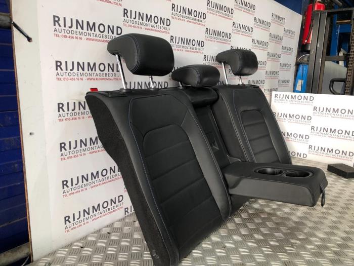 Rear bench seat from a Volkswagen Golf VII (AUA) 1.4 GTE 16V 2015