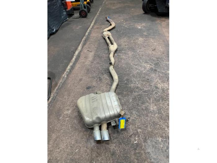 Exhaust (complete) from a BMW 5 serie (F10) 530d 24V Blue Performance 2015