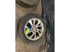 Set of wheels + tyres from a Opel Astra K 1.6 CDTI 136 16V 2019