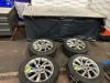 Set of wheels + tyres from a Opel Astra K 1.6 CDTI 136 16V 2019