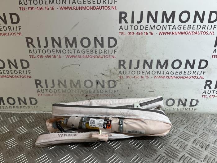 Roof curtain airbag, right from a Opel Astra K 1.6 CDTI 136 16V 2019