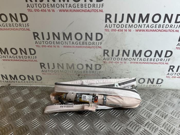 Roof curtain airbag, right from a Opel Astra K 1.6 CDTI 136 16V 2019