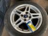 Set of wheels + tyres from a Ford Fiesta 6 (JA8), 2008 / 2017 1.0 EcoBoost 12V 100, Hatchback, Petrol, 998cc, 74kW (101pk), FWD, SFJA; SFJB; SFJC; SFJD, 2013-01 / 2017-06 2013