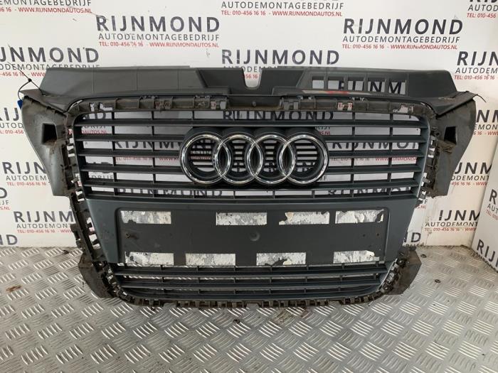 Grille from a Audi A3 Cabriolet (8P7) 1.8 TFSI 16V 2008