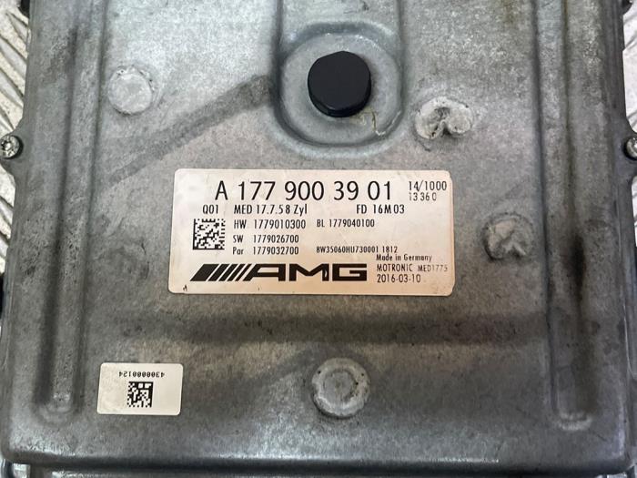 Ordinateur gestion moteur d'un Mercedes-AMG C Estate AMG (S205) C-63 S,Edition 1 AMG 4.0 V8 Biturbo 2016