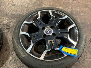 Used Wheel + tyre Citroen DS3 (SA) 1.6 16V VTS THP 155 Price on request offered by Autodemontage Rijnmond BV