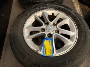 Used Set of wheels + tyres Hyundai i30 (GDHB5) 1.6 GDI Blue 16V Price on request offered by Autodemontage Rijnmond BV