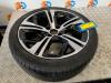 Wheel + tyre from a Peugeot 208 I (CA/CC/CK/CL), 2012 / 2019 1.6 16V GTI, Hatchback, Petrol, 1.598cc, 147kW (200pk), FWD, EP6CDTX; 5FU, 2012-08 / 2019-12, CA5FU 2015