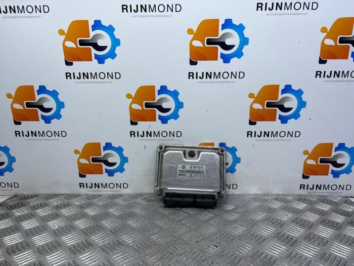 Used Engine management computer Volkswagen Polo IV (9N1/2/3) 1.4 TDI 80 Price € 35,00 Margin scheme offered by Autodemontage Rijnmond BV