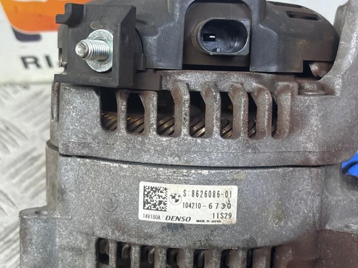 Usagé Dynamo BMW 1 serie (F20) 116d 1.5 12V TwinPower Prix € 70,00 Prix TTC proposé par Autodemontage Rijnmond BV