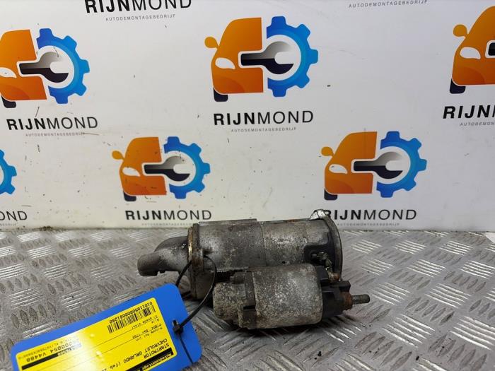 Usagé Démarreur Chevrolet Orlando 1.8 16V VVT Prix € 29,99 Règlement à la marge proposé par Autodemontage Rijnmond BV
