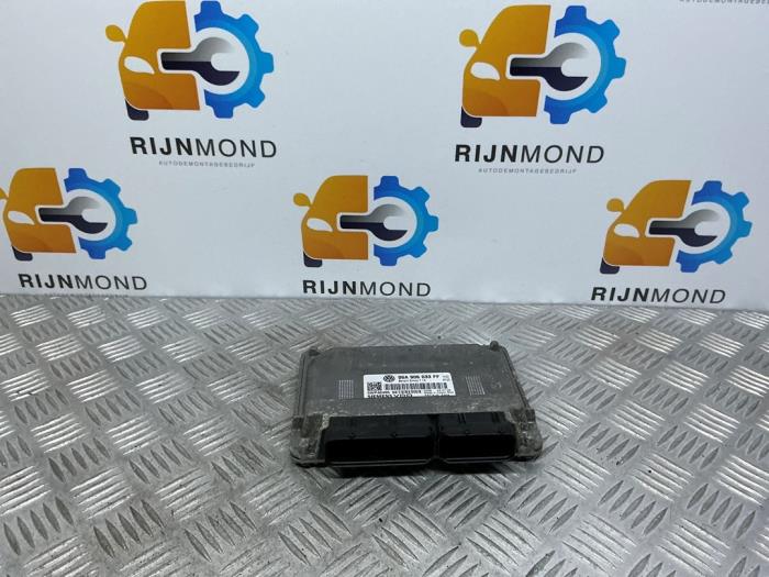 Engine management computer Seat Leon (1P1), 2005 / 2013 1.6, Hatchback, 4-dr, Petrol, 1.595cc, 75kW (102pk), FWD, BSE, 2005-07 / 2010-04, 1P1 (Used)