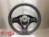 Steering wheel from a Peugeot 107, 2005 / 2014 1.0 12V, Hatchback, Petrol, 998cc, 50kW (68pk), FWD, 384F; 1KR, 2005-06 / 2014-05, PMCFA; PMCFB; PNCFA; PNCFB 2010