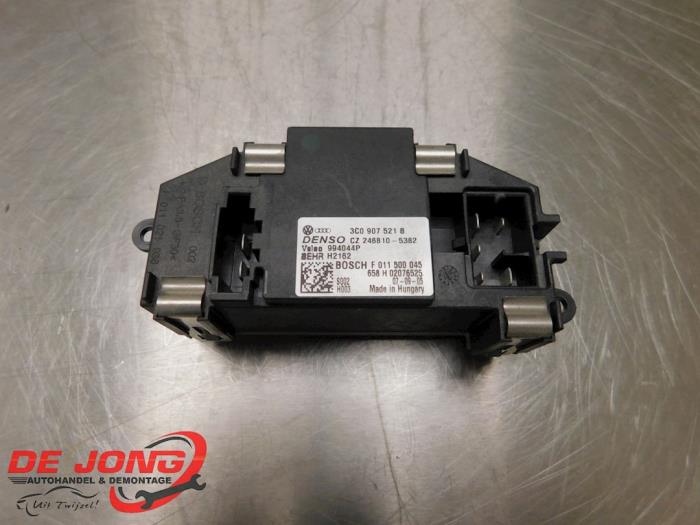 Heater blower motor resistor
