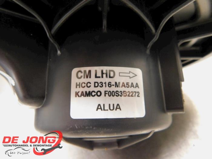 Ventilateur chauffage d'un Hyundai Santa Fe II (CM) 2.2 CRDi 16V 4x2 2006