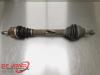Front drive shaft, left from a Peugeot 308 SW (4E/H), 2007 / 2014 1.6 HDi 16V, Combi/o, 4-dr, Diesel, 1.560cc, 80kW (109pk), FWD, DV6TED4FAP; 9HZ; DV6TED4; 9HY, 2007-09 / 2010-03 2010