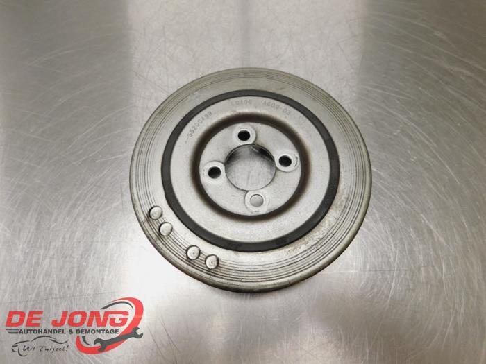 Crankshaft Pulley For Citroen Peugeot Fiat 1.9 2.0 2.2 HDi JTD Diesel – 6-Rib, TVD 0515R2, OEM 011GCS6637