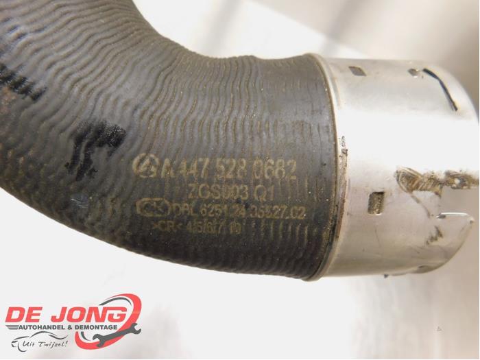 Tuyau Intercooler Turbo Mercedes Vito W447 1.6D - Référence 4475280682 A4475280682