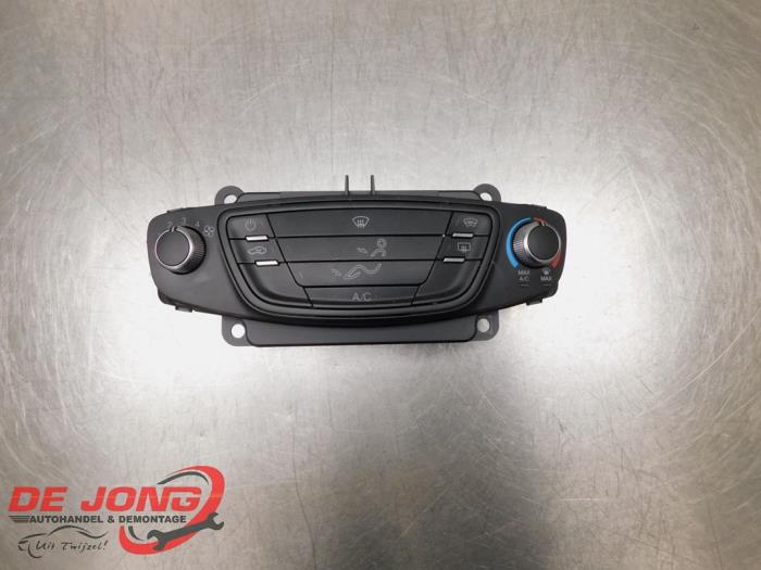 Heater control panel from a Ford B-Max (JK8) 1.6 Ti-VCT 16V 2015