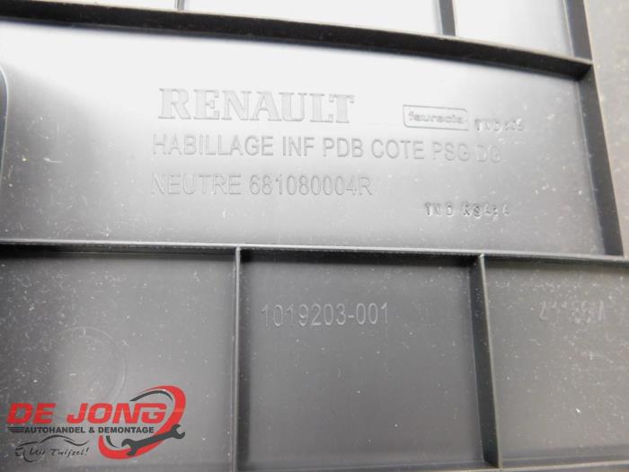 Boîte à gants d'un Renault Scénic III (JZ) 1.4 16V TCe 130 2009